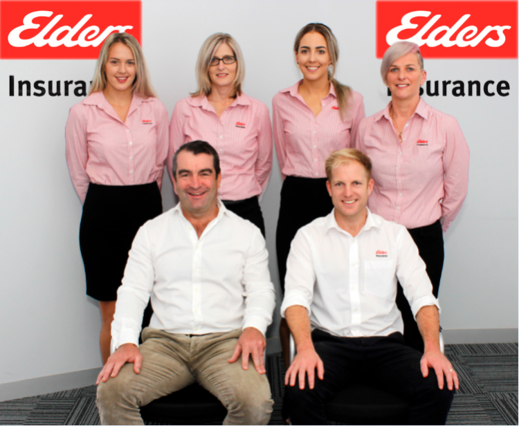 Elders insurance team members at Elders Insurance Surf Coast office